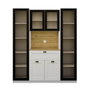 Hanah Home Nero Duo 1600-223 Puesto de Café Blanco